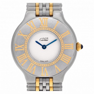 Cartier 1340 Must 21 Quartz Female Stainless Steel Replica Watches