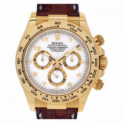 Rolex 116518 Daytona Automatic Male 18k Yellow Gold Replica Watches