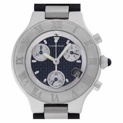 Cartier W10125U2 Chronoscaph 21 Quartz Male Stainless Steel Replica Watches