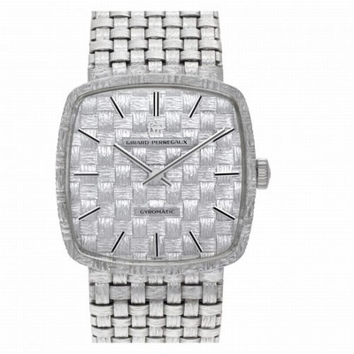 Girard Perregaux Girard Perregaux 3152  Automatic Male 18k White Gold Replica Watches