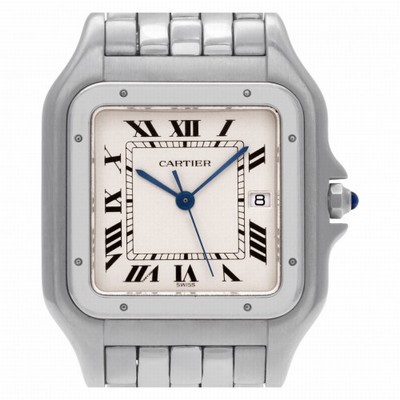Cartier W25032P5 Panthere Quartz Unisex Stainless Steel Replica Watches