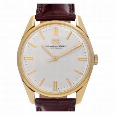 IWC R 810 Classic Manual Male 18k yellow gold Replica Watches