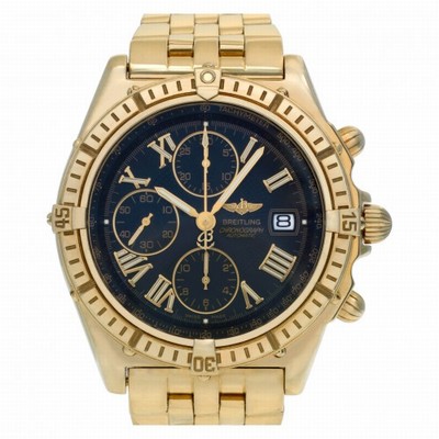 Breitling k13055 Crosswind Automatic Male 18k yellow gold Replica Watches