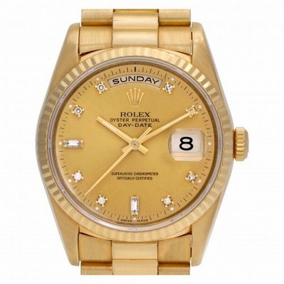 Rolex 18238 Day-Date Automatic Male 18k yellow gold Replica Watches