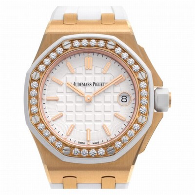 Audemars Piguet 67540OK.ZZ.A010CA.01 Royal Oak Offshore Quartz Female 18k rose gold Replica Watches
