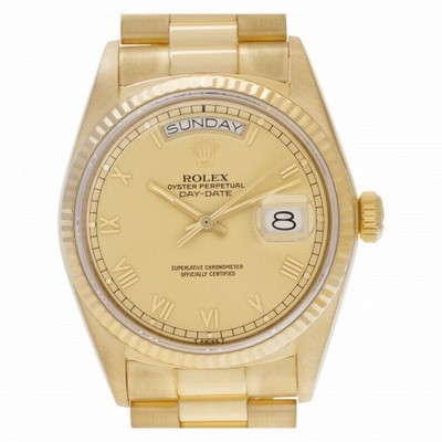 Rolex 18038 Day-Date Automatic Male 18k yellow gold Replica Watches