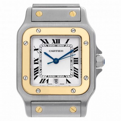 Cartier w20011c4 Santos Quartz Unisex Stainless Steel Replica Watches