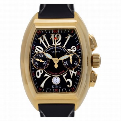 Franck Muller 8005 CC King Conquistador Automatic Male 18k Yellow Gold Replica Watches