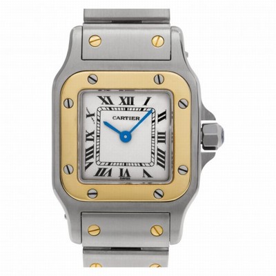 Cartier 1567 Santos Quartz Female Stainless Steel Replica Watches