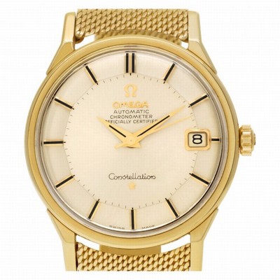 Omega 14902 Constellation Automatic Male 14k yellow gold Replica Watches