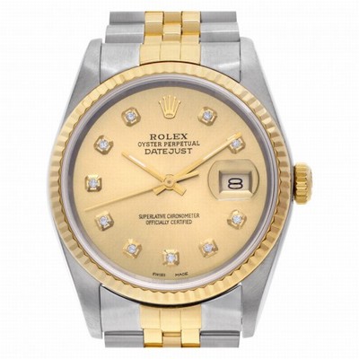 Rolex 16233 Datejust Automatic Unisex Stainless Steel Replica Watches