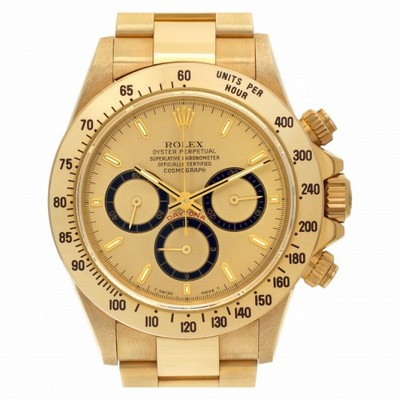 Rolex 16528 Daytona Automatic Male 18k yellow gold Replica Watches