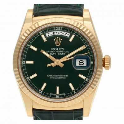 Rolex 118138 Day-Date Automatic Male 18k yellow gold Replica Watches