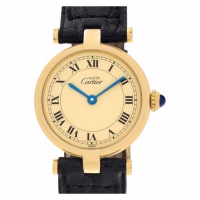 Cartier 052429 Vendome Quartz Female Vermeil Replica Watches
