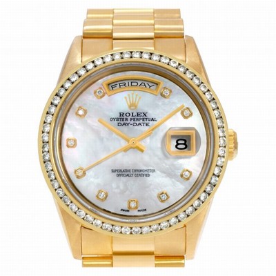 Rolex 18238 Day-Date Automatic Male 18k yellow gold Replica Watches