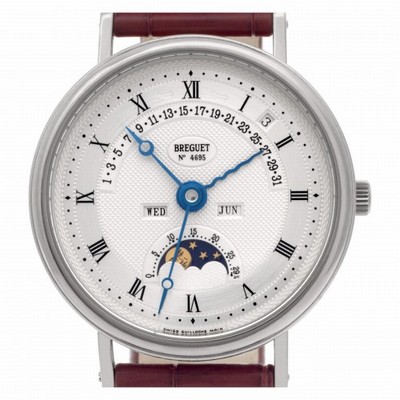 Breguet 3787bb Classique Automatic Male 18k White Gold Replica Watches