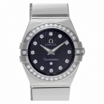 Omega 123.15.24.60.55.002 Constellation Quartz Female Stainless Steel Replica Watches