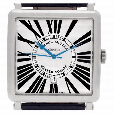 Franck Muller 6000 K SC Master Square Automatic Male 18k White Gold Replica Watches