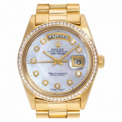 Rolex 1803 Day-Date Automatic Male 18k yellow gold Replica Watches