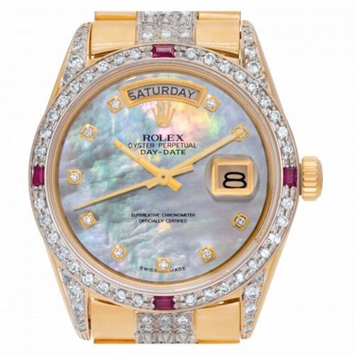 Rolex 18038 Day-Date Automatic Male 18k yellow gold Replica Watches