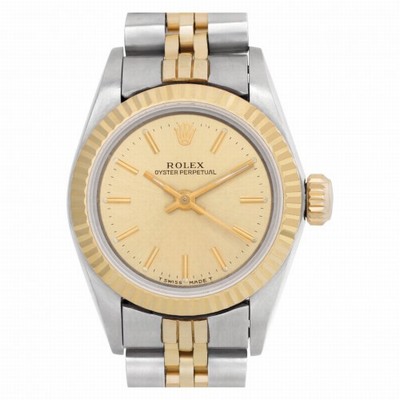 Rolex 67193 Oyster Perpetual Automatic Female Stainless Steel Replica Watches