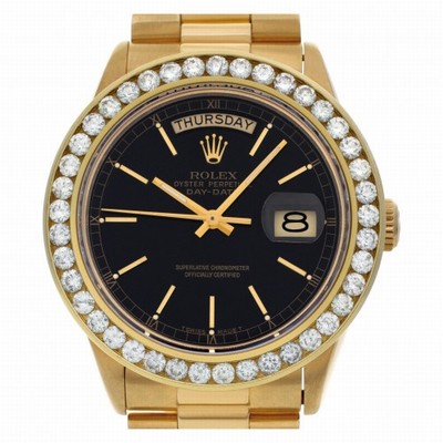 Rolex 18038 Day-Date Automatic Male 18k yellow gold Replica Watches