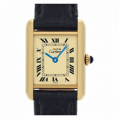 Cartier Cartier 1635 Must de Manual Female Vermeil Replica Watches