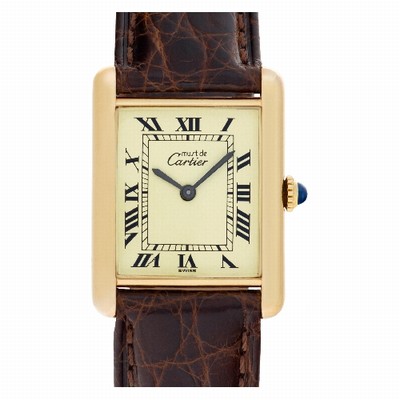 Cartier Cartier 1638 Tank Manual Unisex Vermeil Replica Watches
