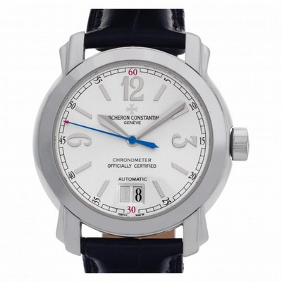 Vacheron Constantin 42015 Malte Automatic Unisex 18k White Gold Replica Watches