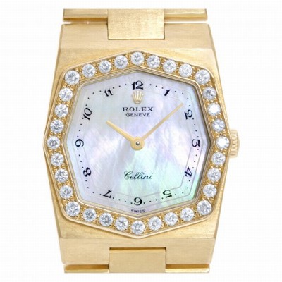 Rolex 4661 Cellini Manual Female 18k yellow gold Replica Watches