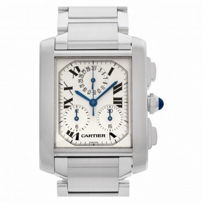 Cartier 2303 Tank Francaise Quartz Male Stainless Steel Replica Watches