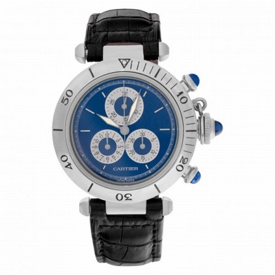 Cartier CRW3100855 Pasha 35 Quartz Unisex Stainless Steel Replica Watches