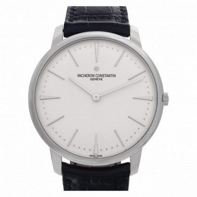 Vacheron Constantin 81180/000g patrimony Manual Male 18k White Gold Replica Watches