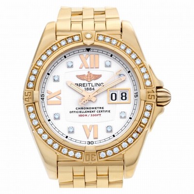 Breitling h49350 Windrider Cockpit Automatic Unisex 18k rose gold Replica Watches
