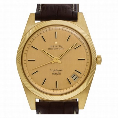 Zenith Captain AF/P Automatic Automatic Male 18k yellow gold Replica Watches