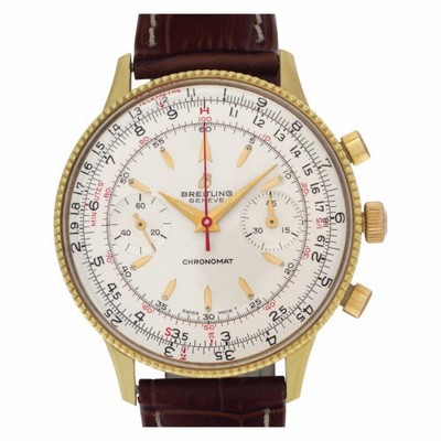 Breitling 21702 Chronomat Manual Male Gold Plate Replica Watches