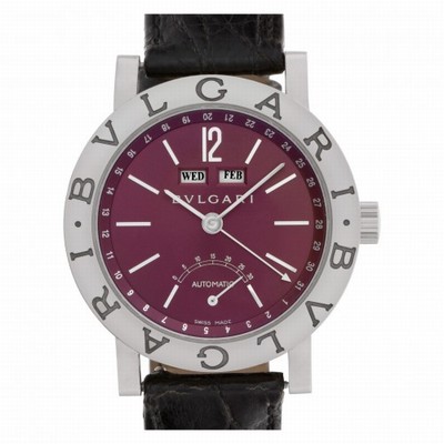 Bvlgari BB GL AC Diagono Automatic Unisex 18k White Gold Replica Watches