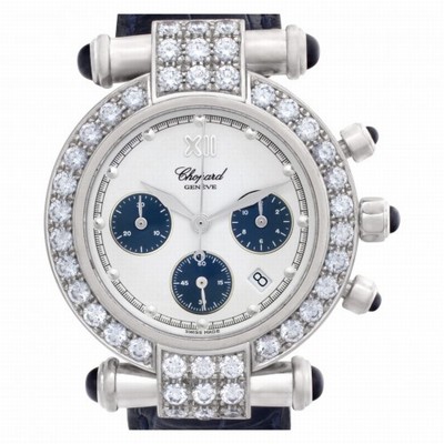 Chopard 921396 Imperiale Quartz Female 18k White Gold Replica Watches