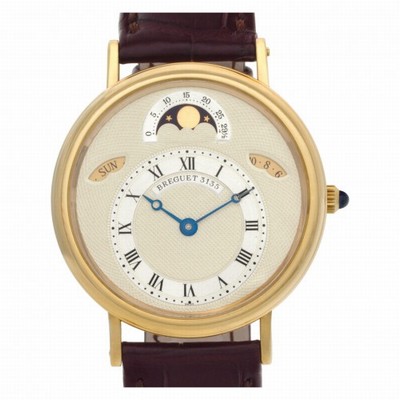 Breguet 3337BA/11/286 Classique Automatic Male 18k yellow gold Replica Watches