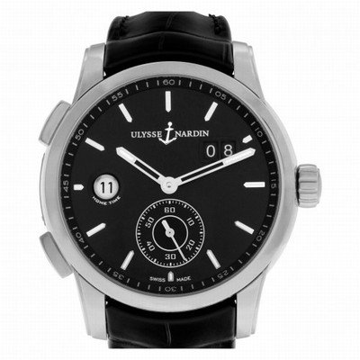 Ulysse Nardin 3343126 Dual Time Automatic Unisex Stainless Steel Replica Watches