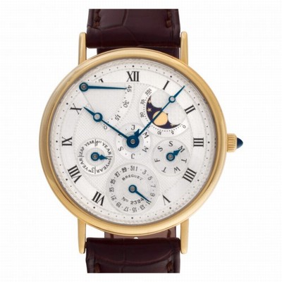 Breguet 3310ba/13/296 Perpetual Calendar Automatic Male 18k yellow gold Replica Watches