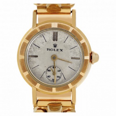 Rolex 4327 Classic Manual Female 14k Pink Gold Replica Watches