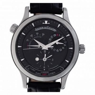 Jaeger LeCoultre 142.8.92.S Master Geographic Automatic Male Stainless Steel Replica Watches
