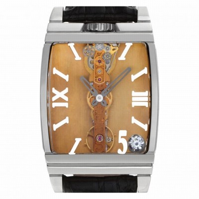 Corum Corum 2922 Golden Bridge Manual Male Platinum Replica Watches