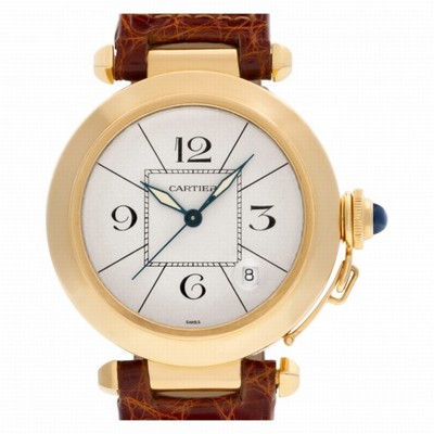 Cartier 820901 Pasha Automatic Male 18k yellow gold Replica Watches