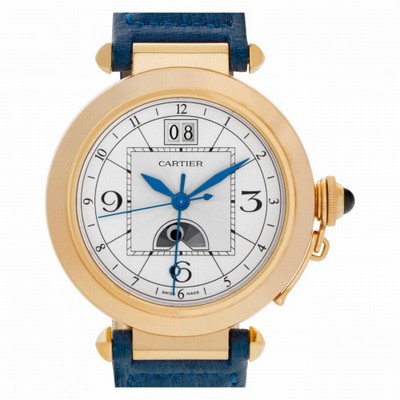 Cartier W3109151 Pasha Automatic Male 18k rose gold Replica Watches