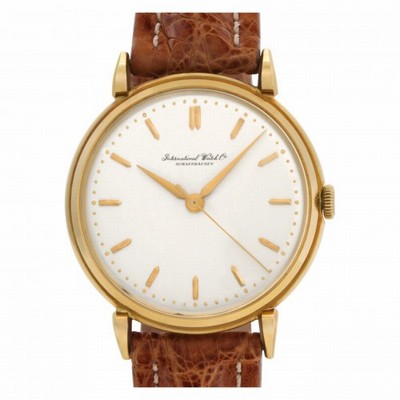 IWC 1238587 Schaffhausen Manual Male 18k Yellow Gold Replica Watches