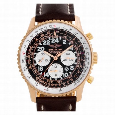 Breitling r22322 Cosmonaute Automatic Male 18k rose gold Replica Watches
