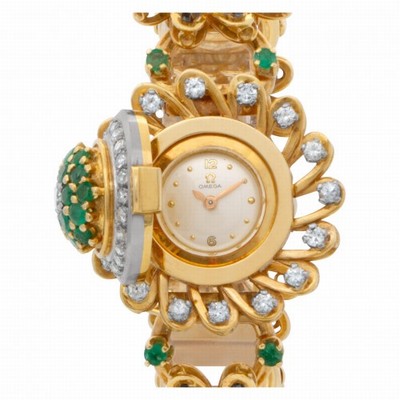 Omega 10934549 Classic Manual Female 18k yellow gold Replica Watches
