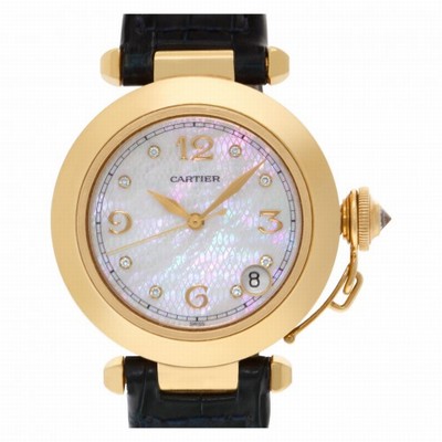 Cartier 1035 Pasha 35 Automatic Unisex 18k yellow gold Replica Watches